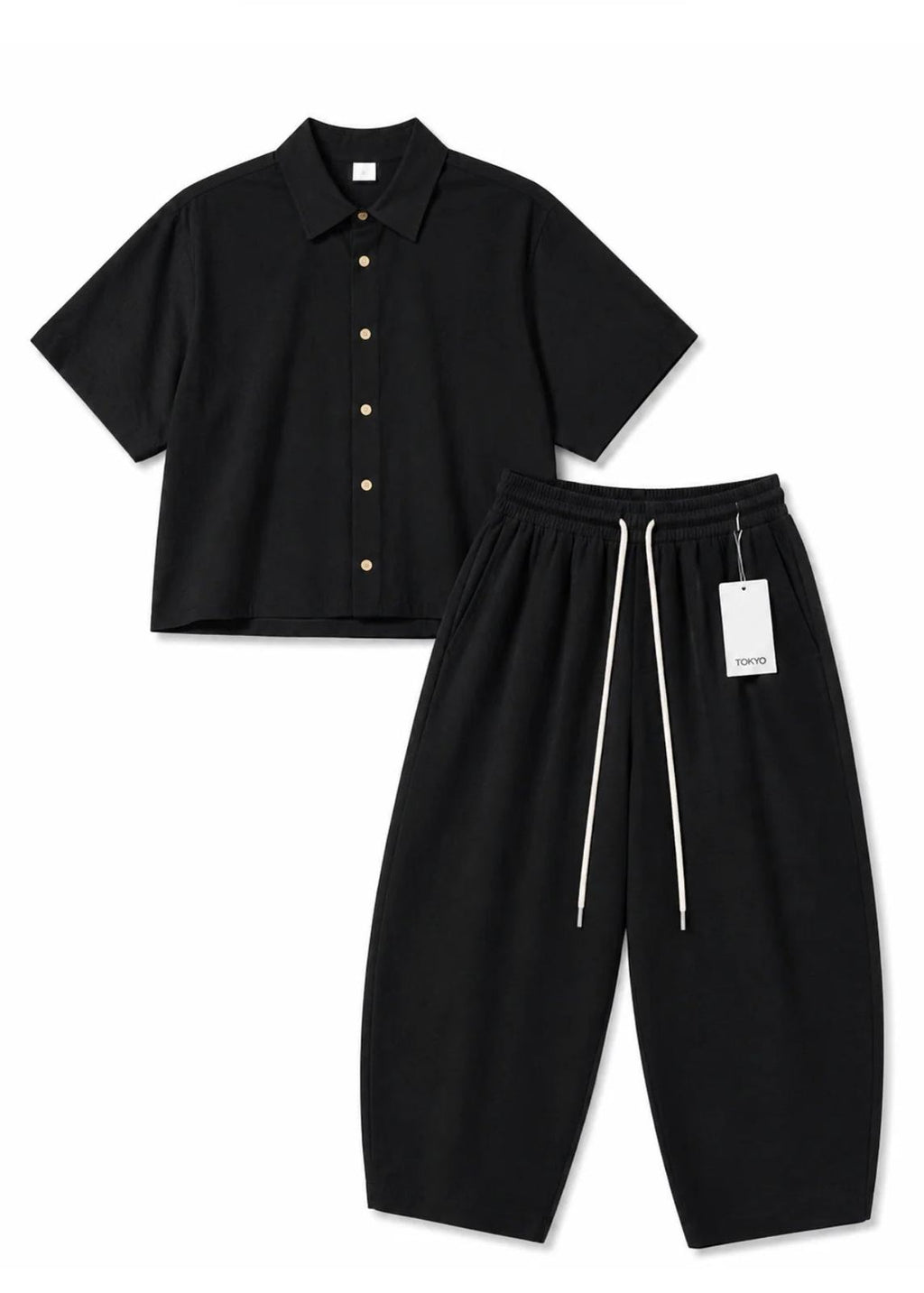 Coordinato Lino black Tokyo