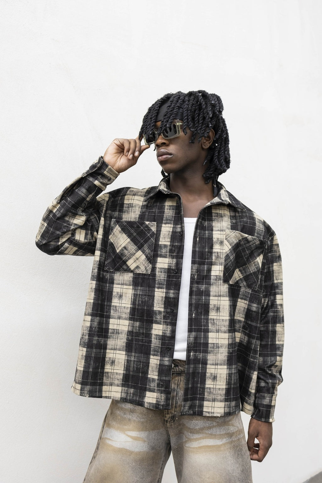 Camicia quadri used black present day