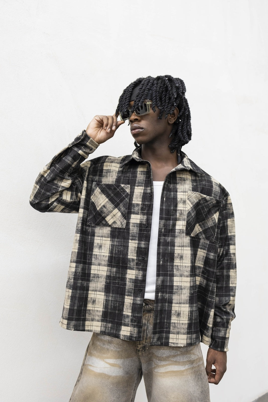 Camicia quadri used black present day