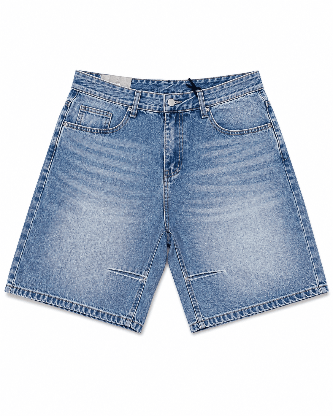 Short regular Tiger light blue