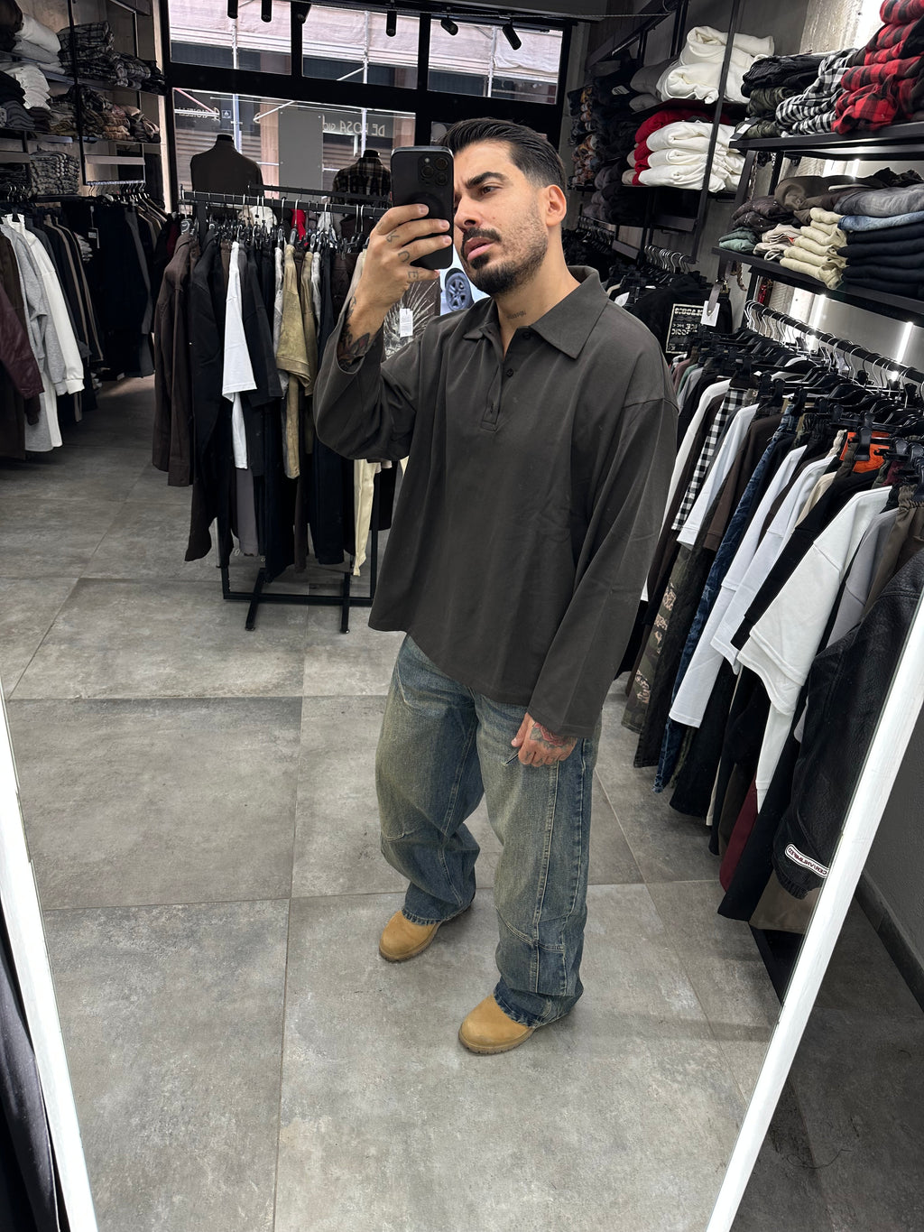 Polo Crop over moro All or Nothing