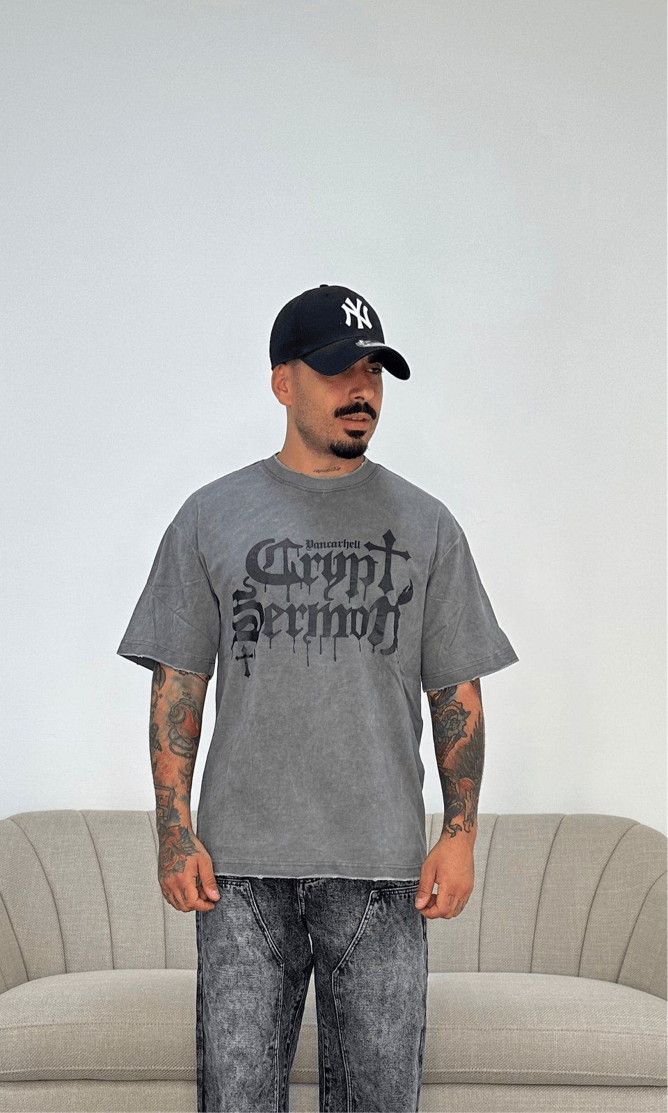T-shirt hope light grey