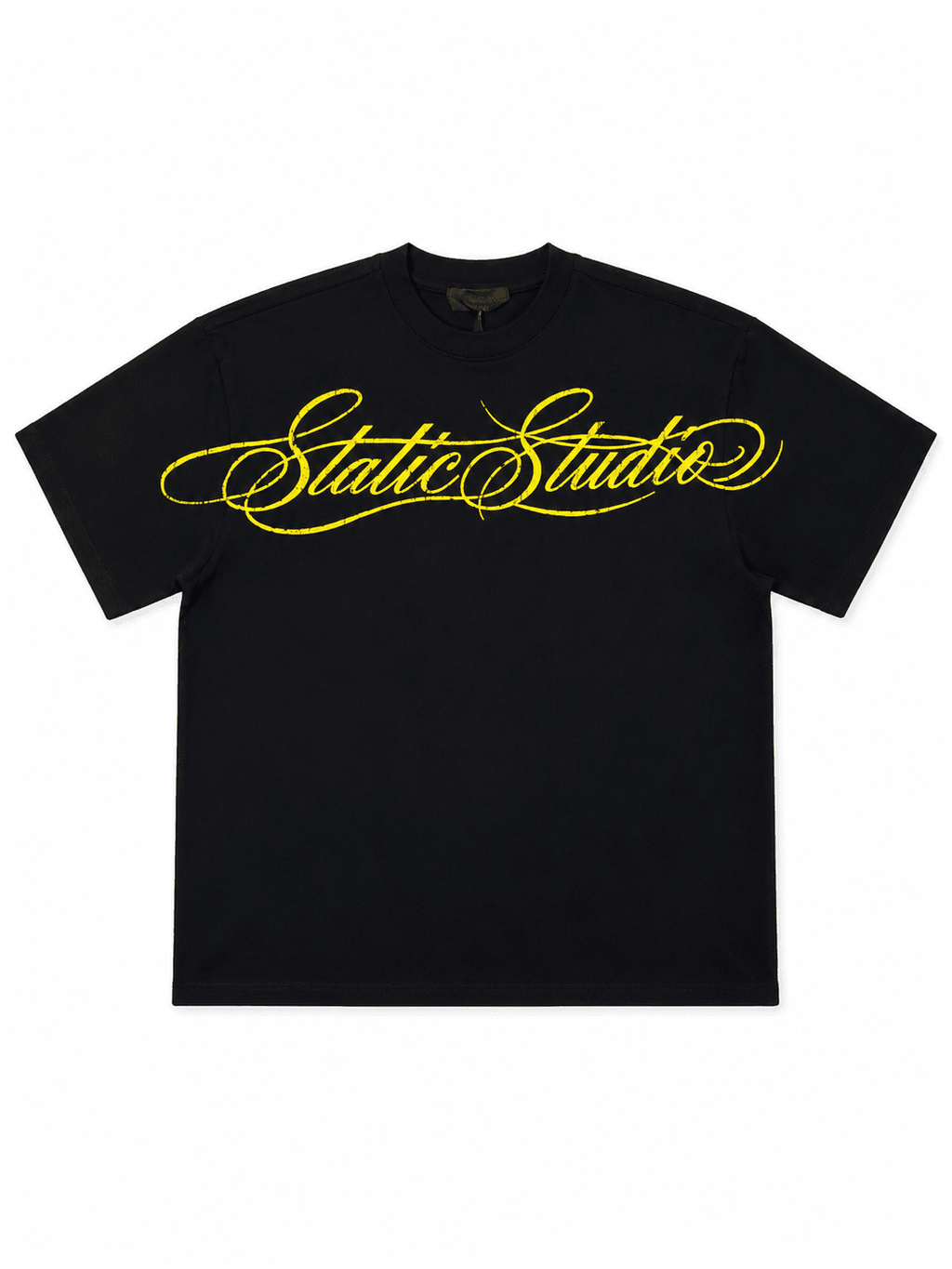 T-shirt Static studios black