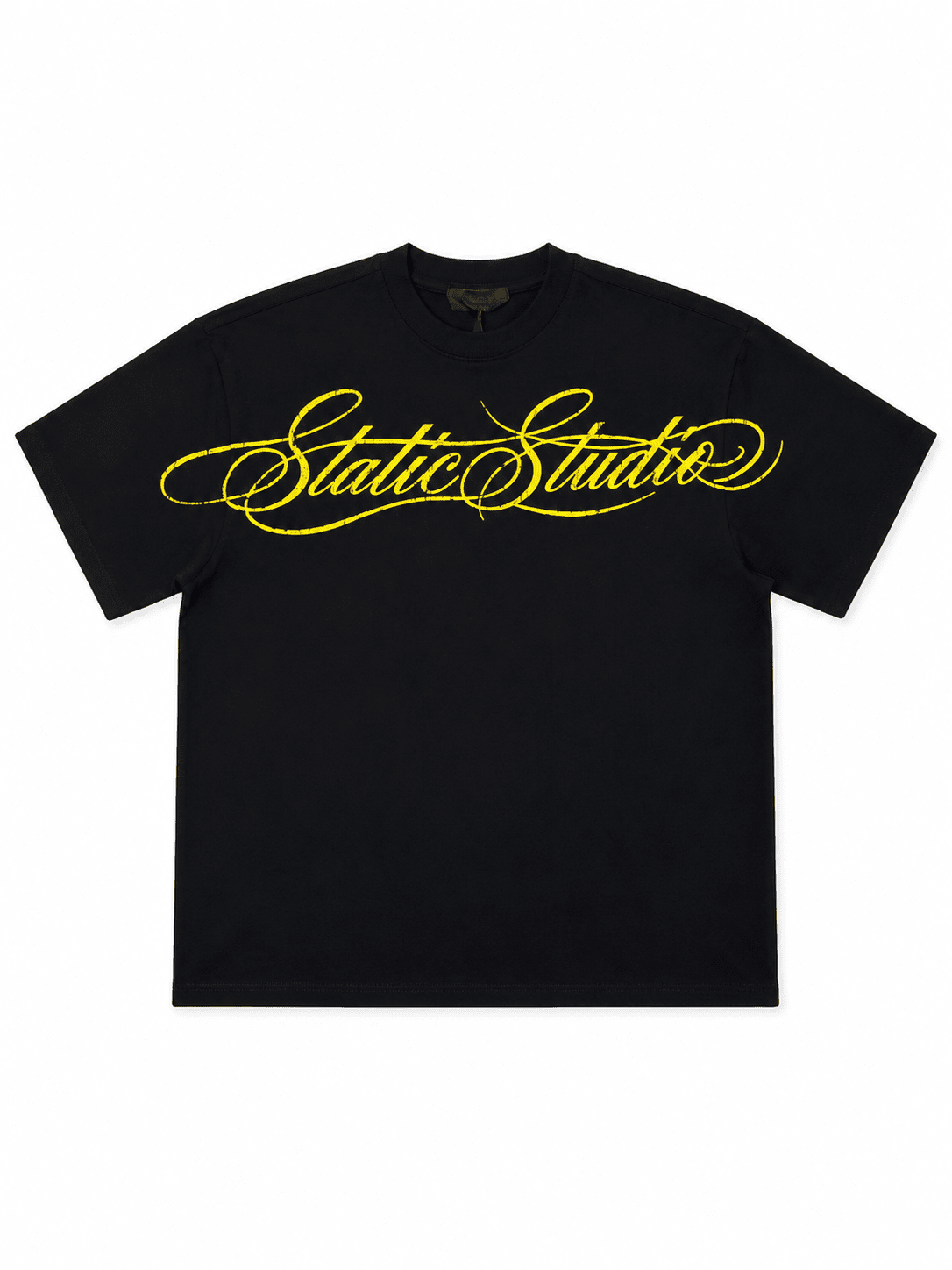 T-shirt Static studios black