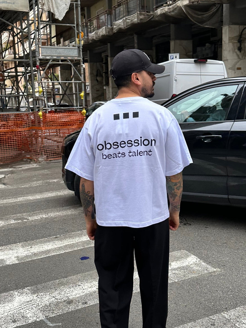 T shirt obsession white All or Nothing