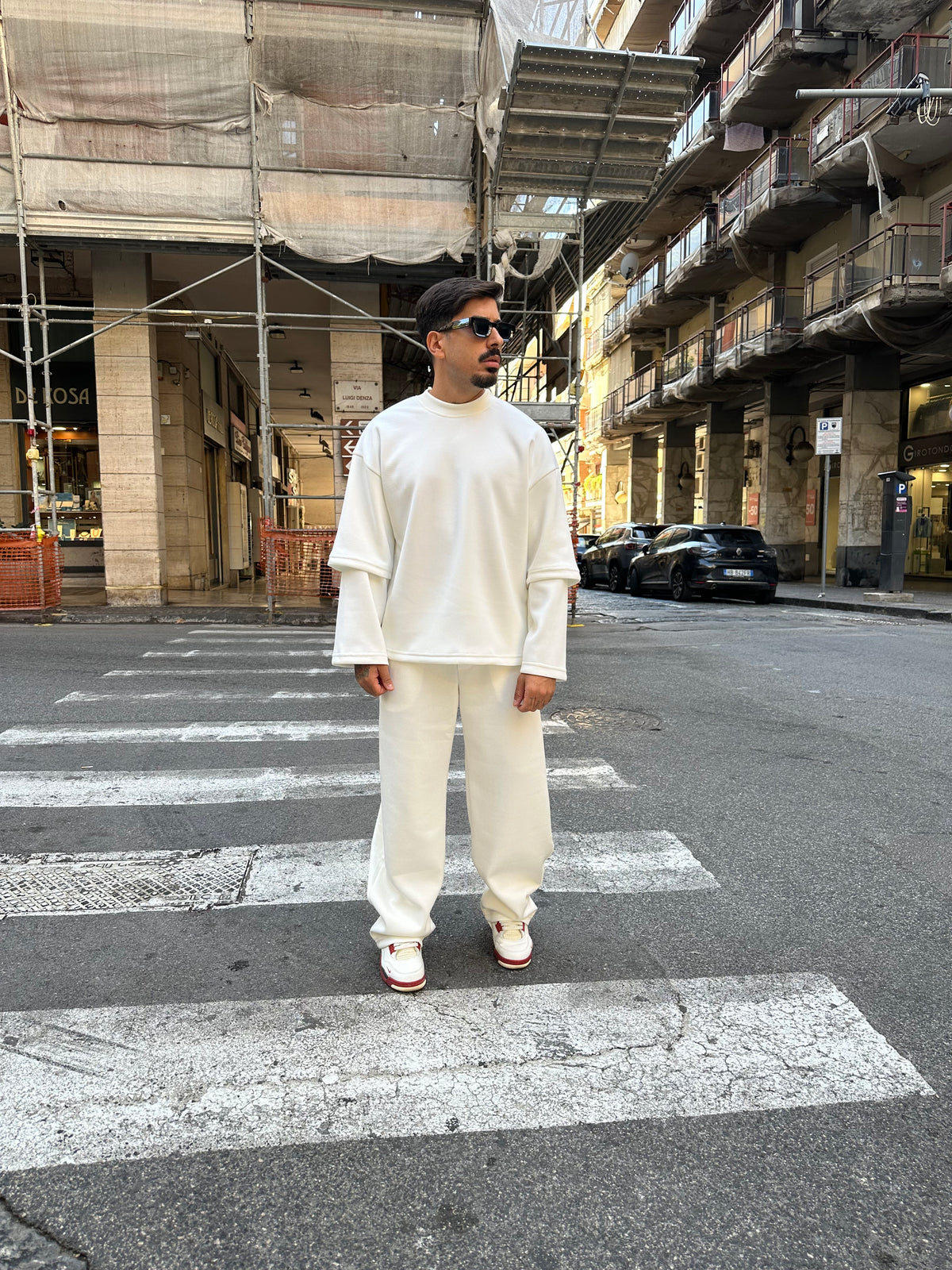 Tracksuit scuba white Tokyo couture