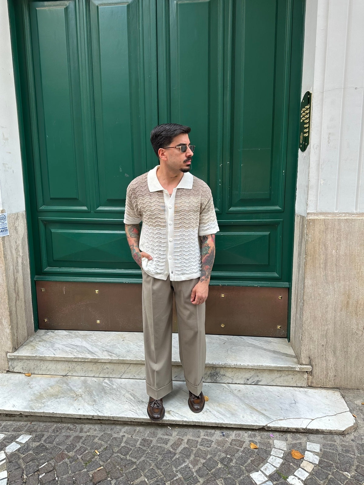 Camicia degriadé all or nothing