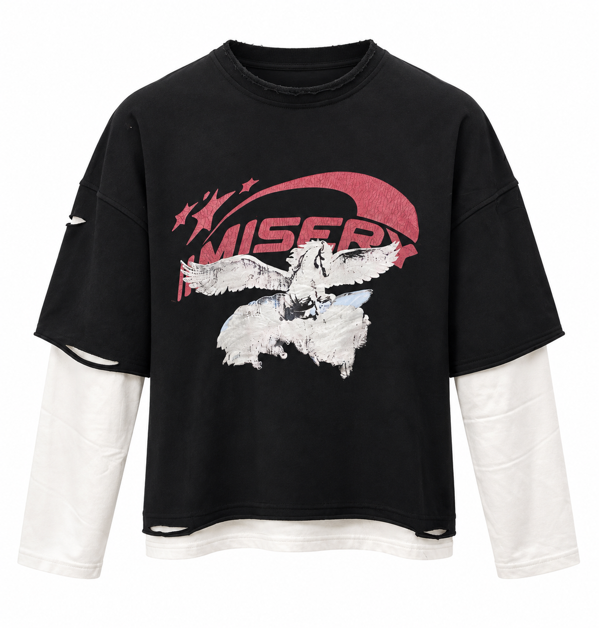 Hoodie misery bouble black