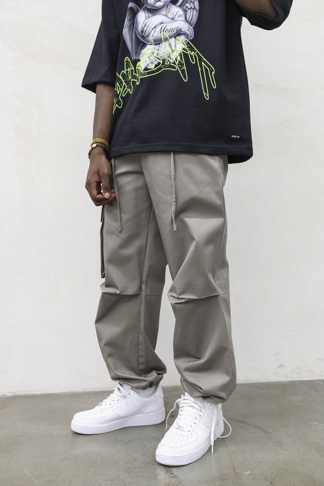 Semi Cargo Laces Grey Present Day