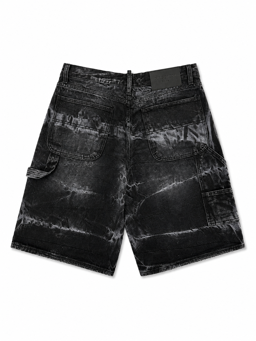 Denim jorts black Tiger Passion