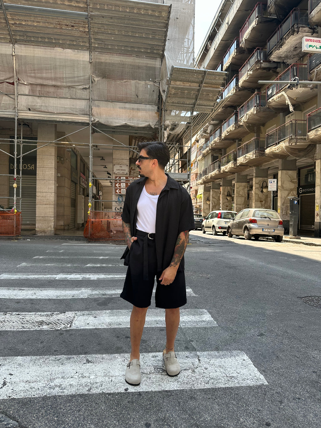 Coord Lino  Panarea Black Tokyo