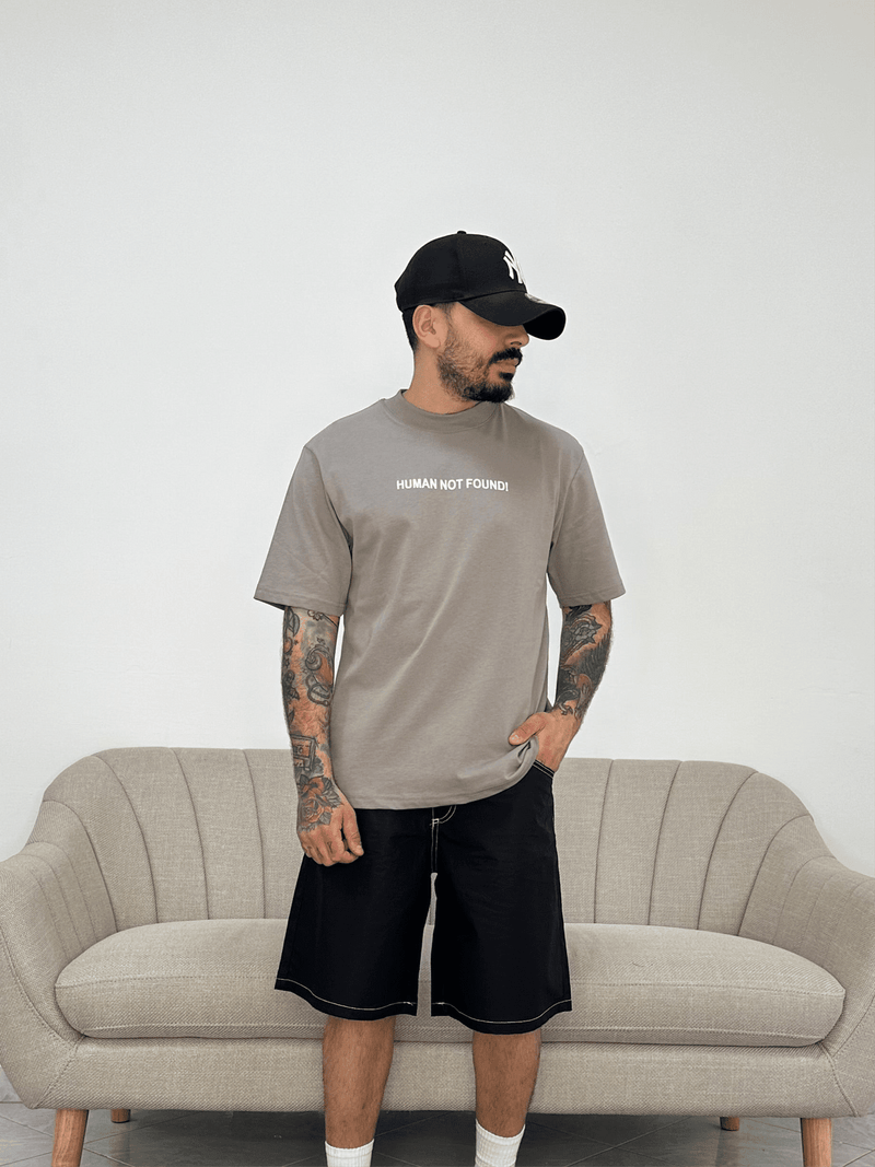 T-shirt human grey