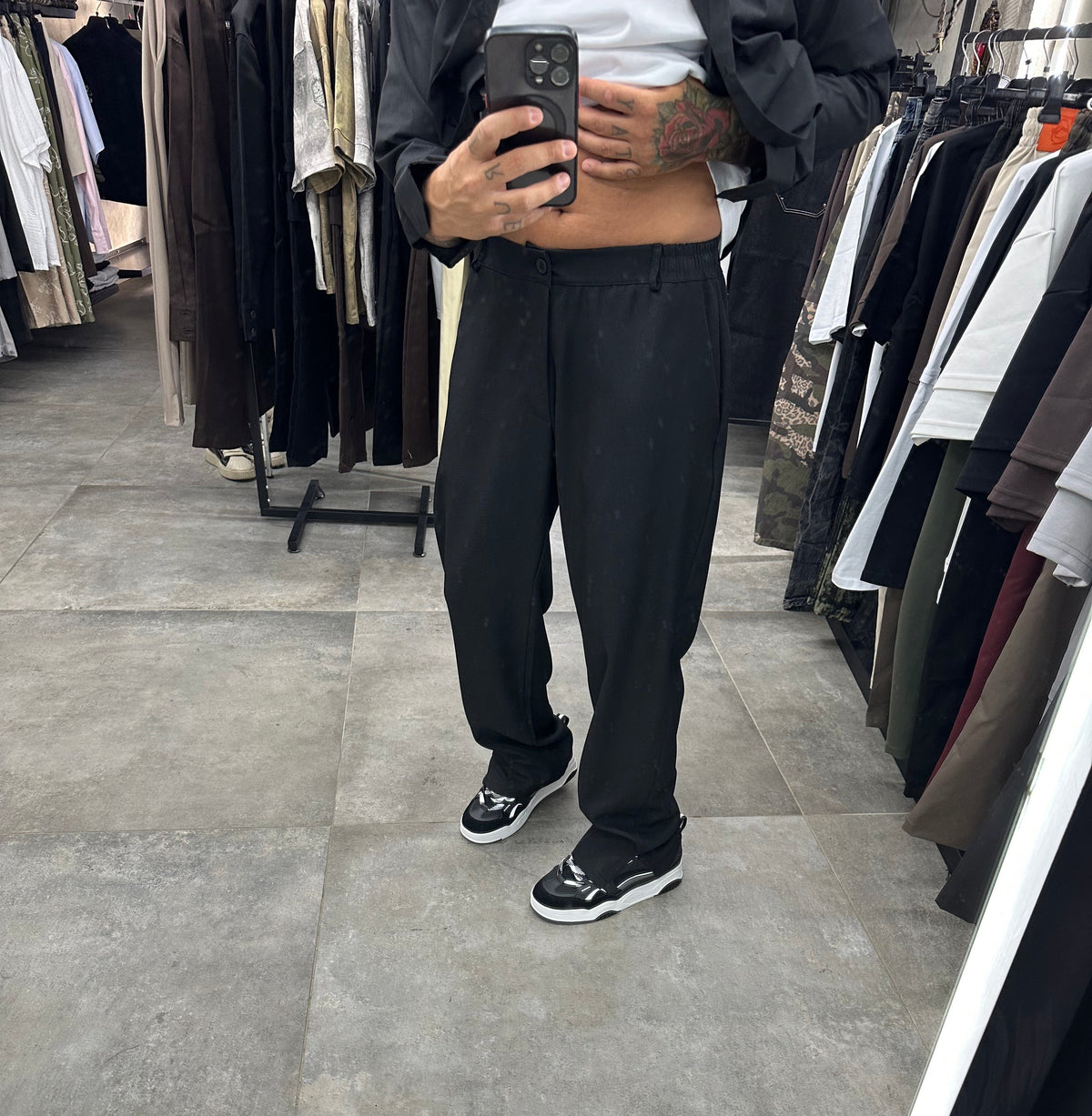 Simply spacchetti black Tokyo couture