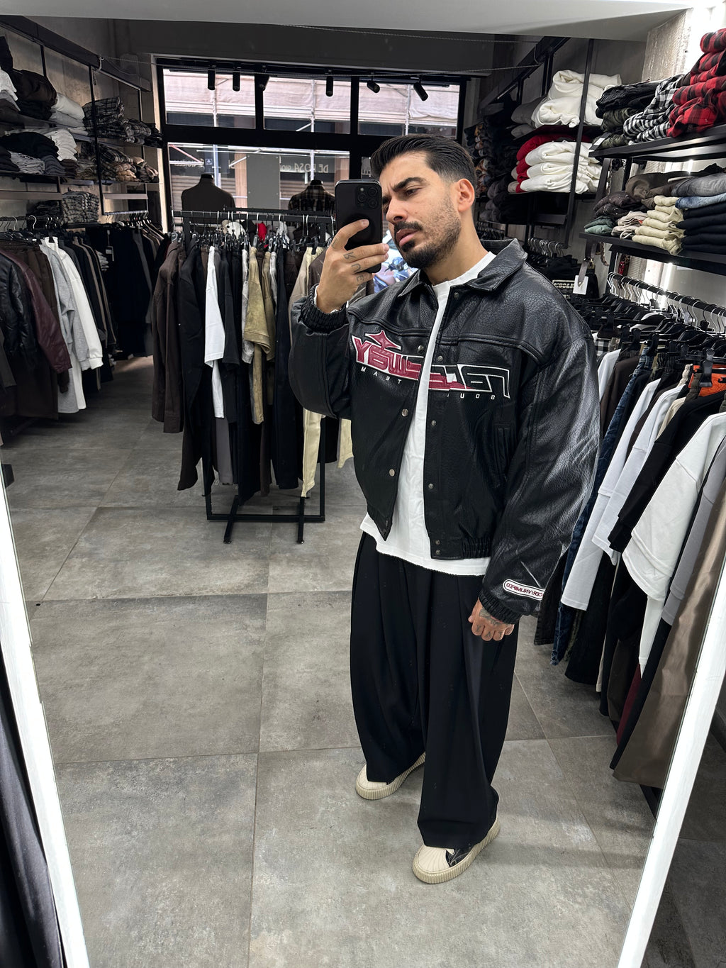 Eco jacket rider black