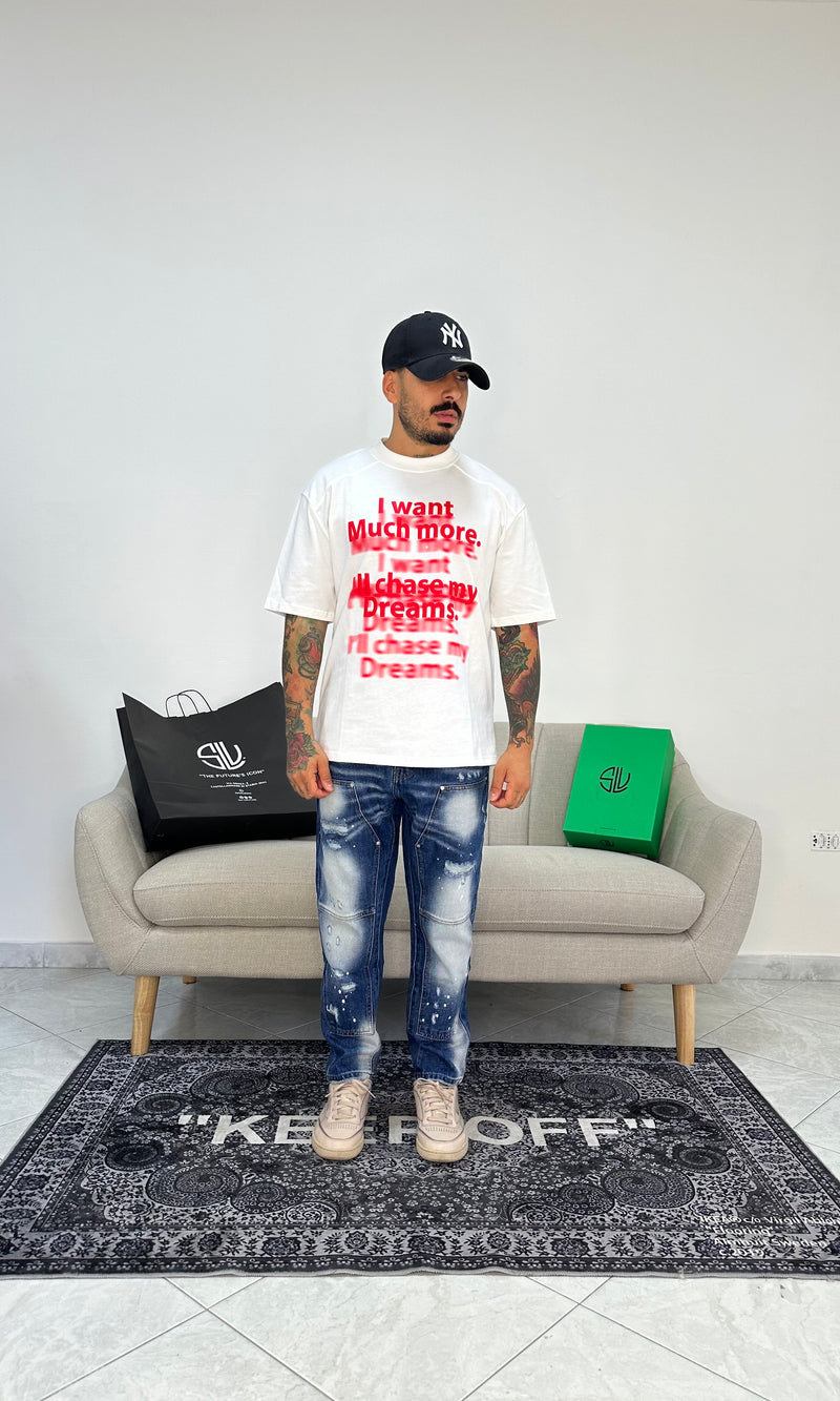 Denim loose fit carpent blu