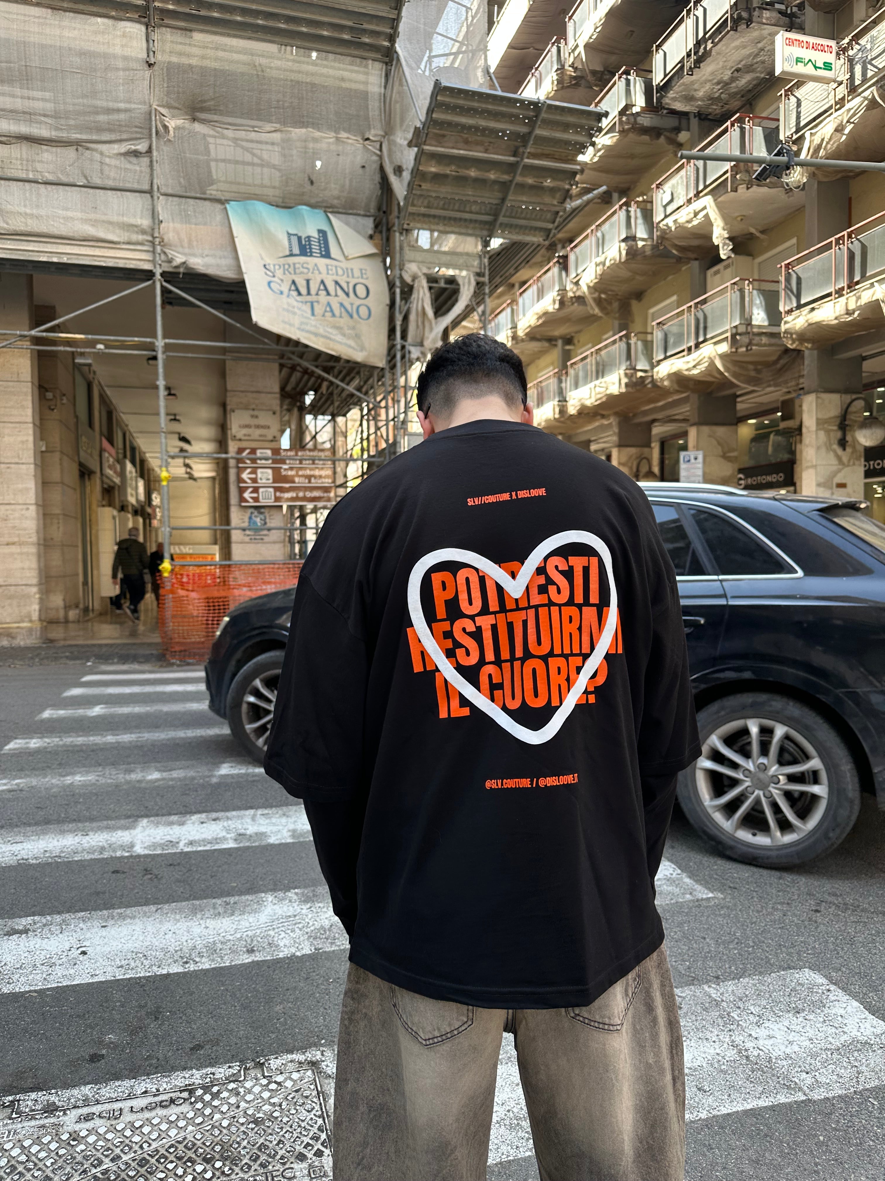 T shirt long sleeve slv x disloove black