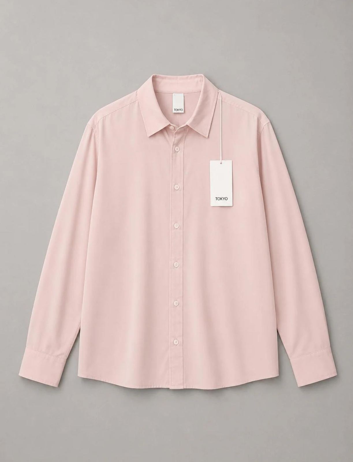 Camicia simil seta Pink Tokyo