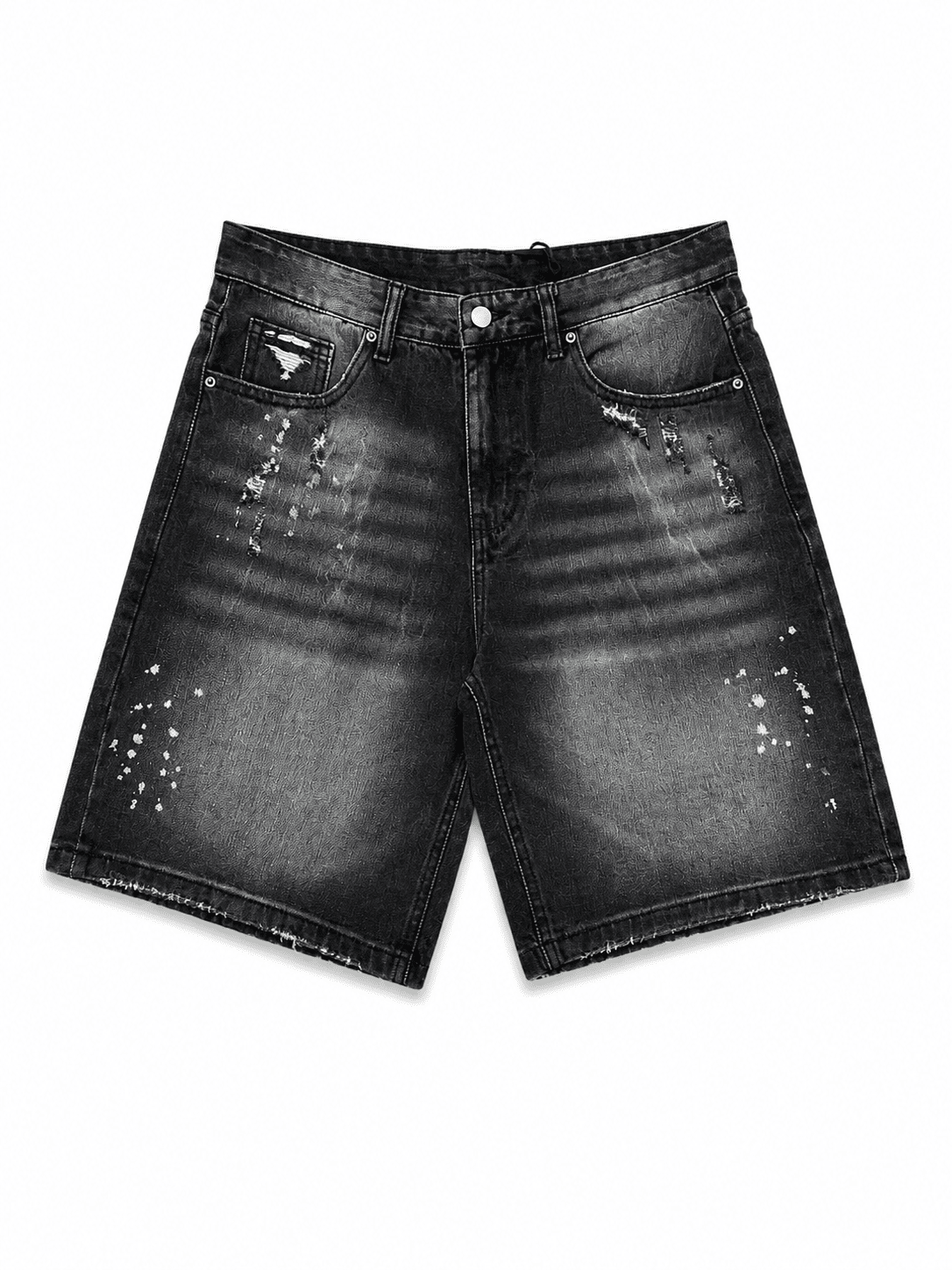 Short regular Tiger dark grey