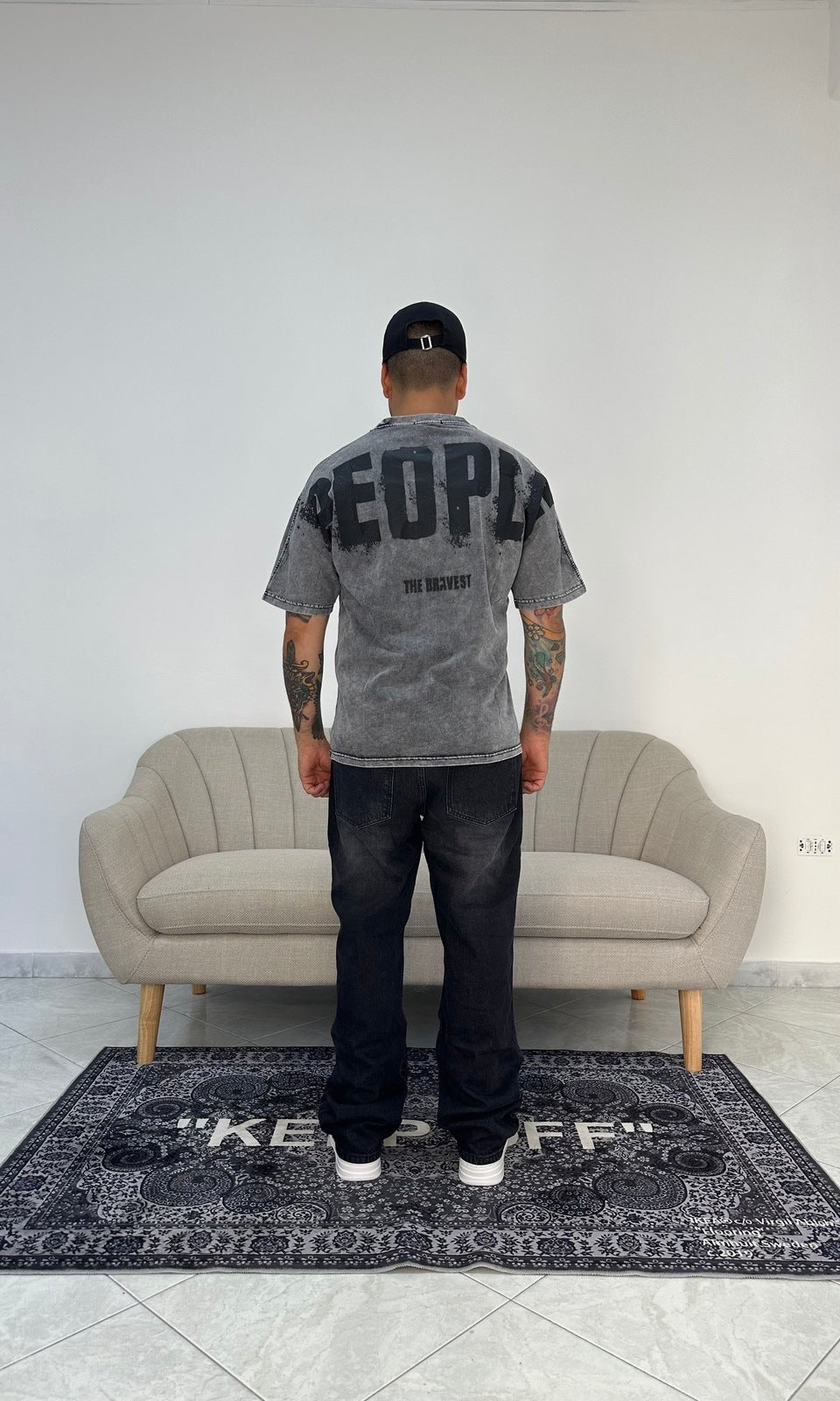 T-shirt people light grey