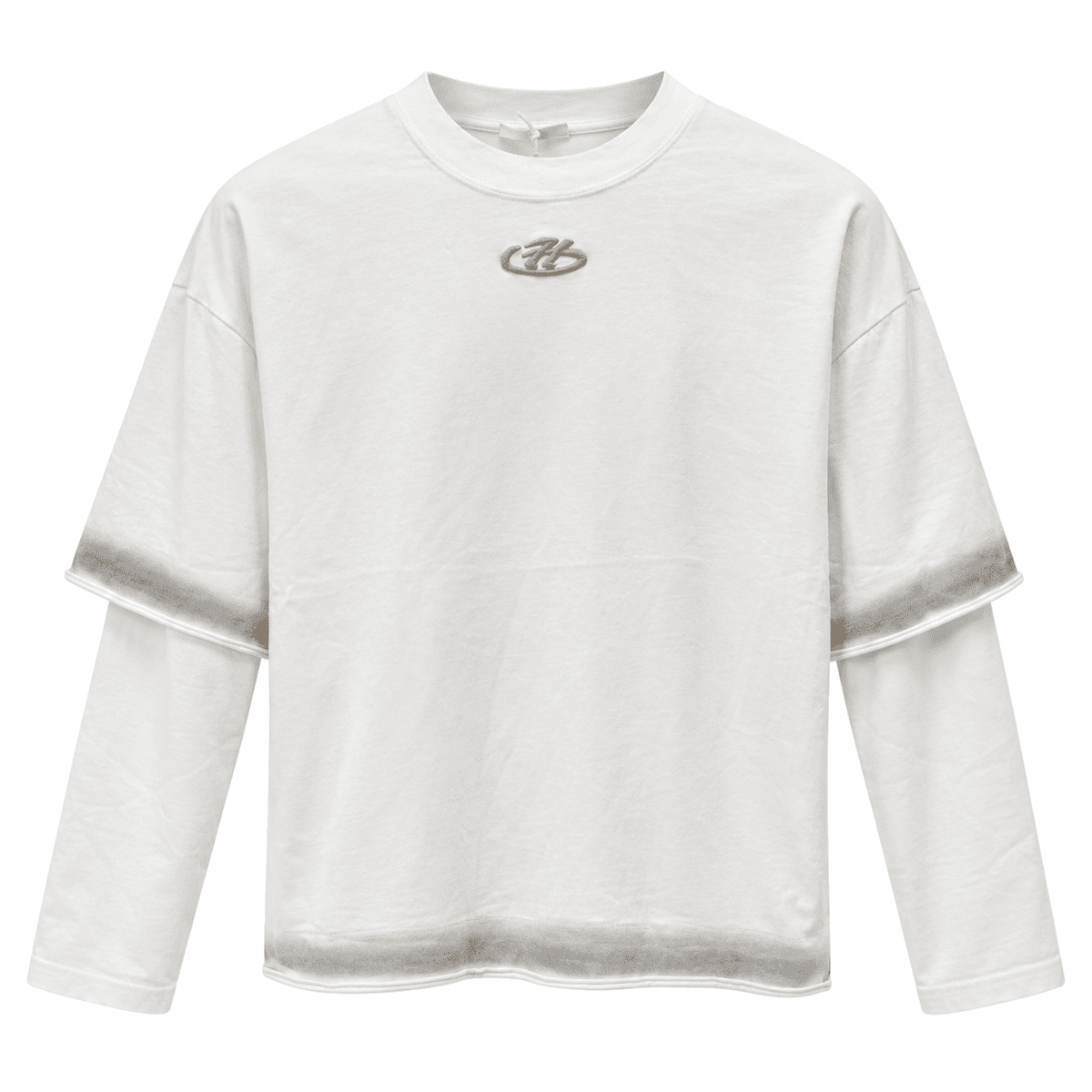 Long sleeve wear white