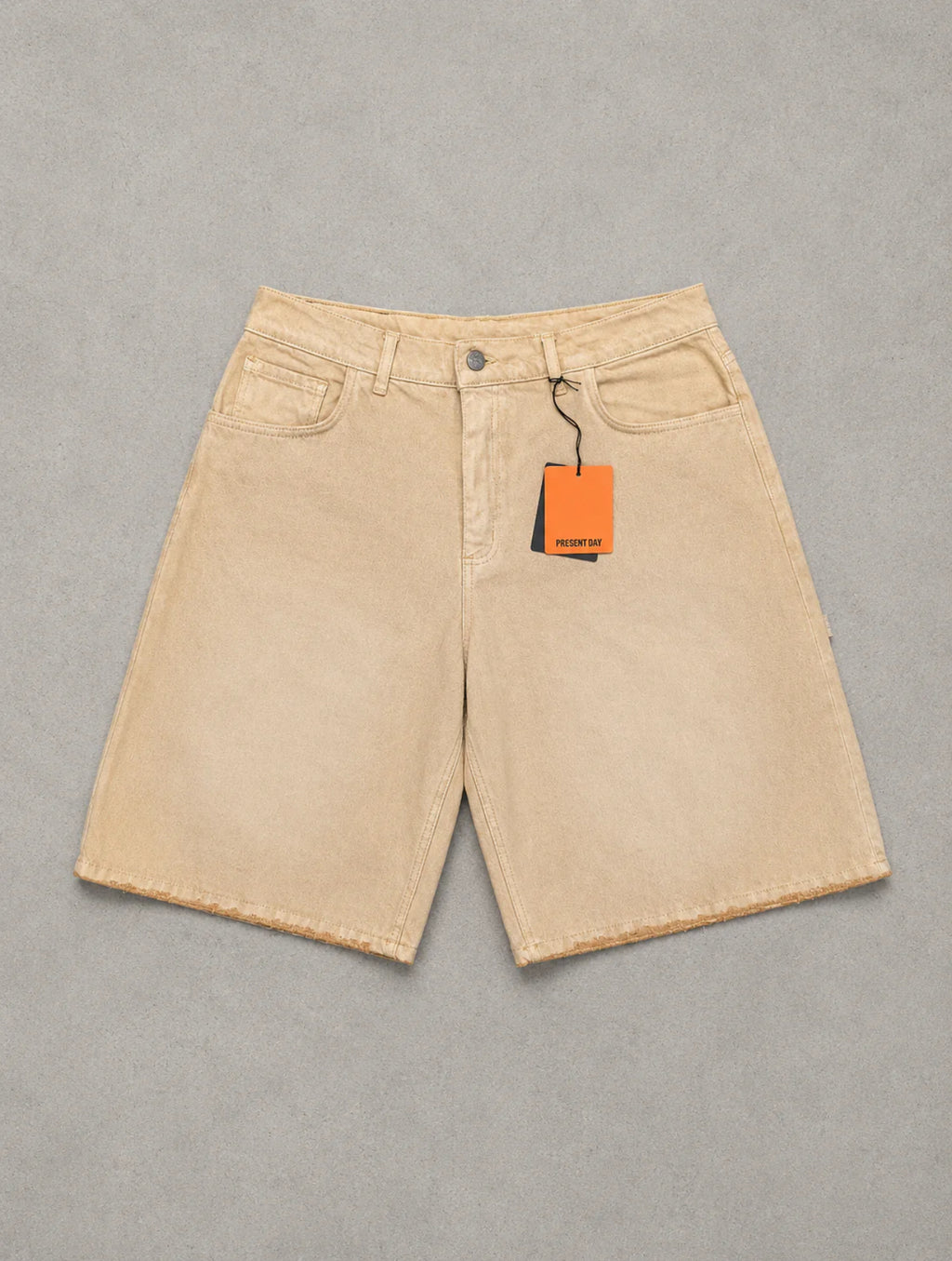 Short Denim beige present day