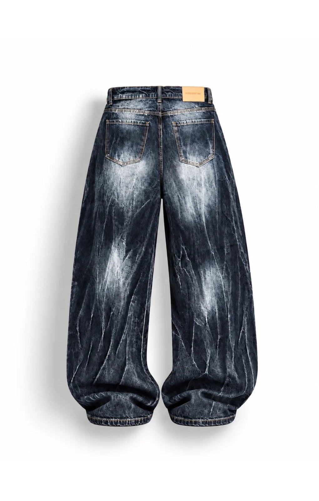 Denim baloon dark blue present day