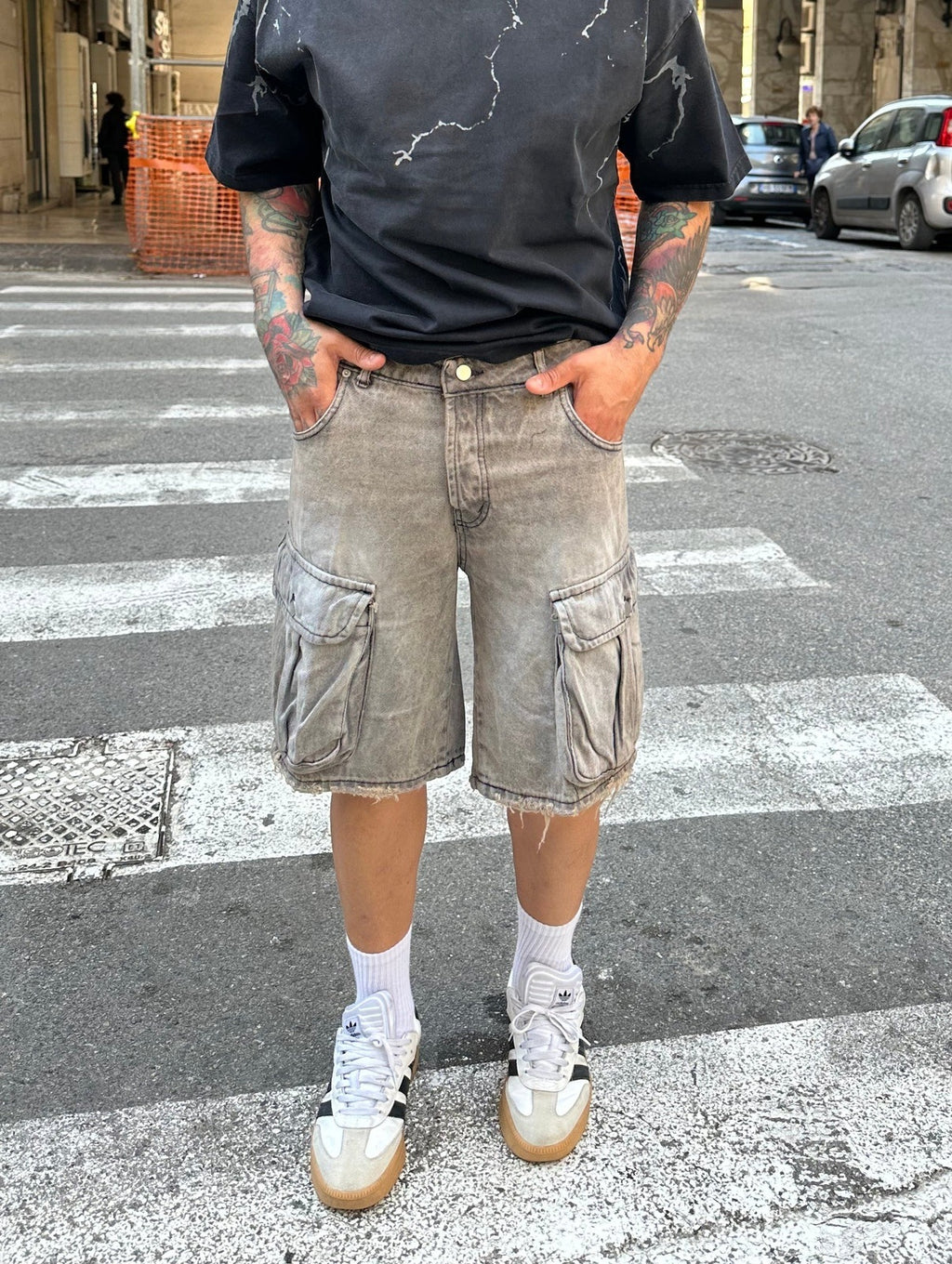 Shorts cargo grey passion