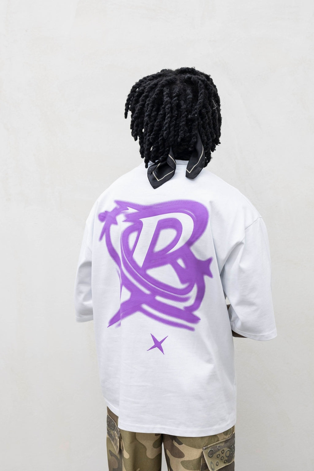 T-shirt p.star white Present day