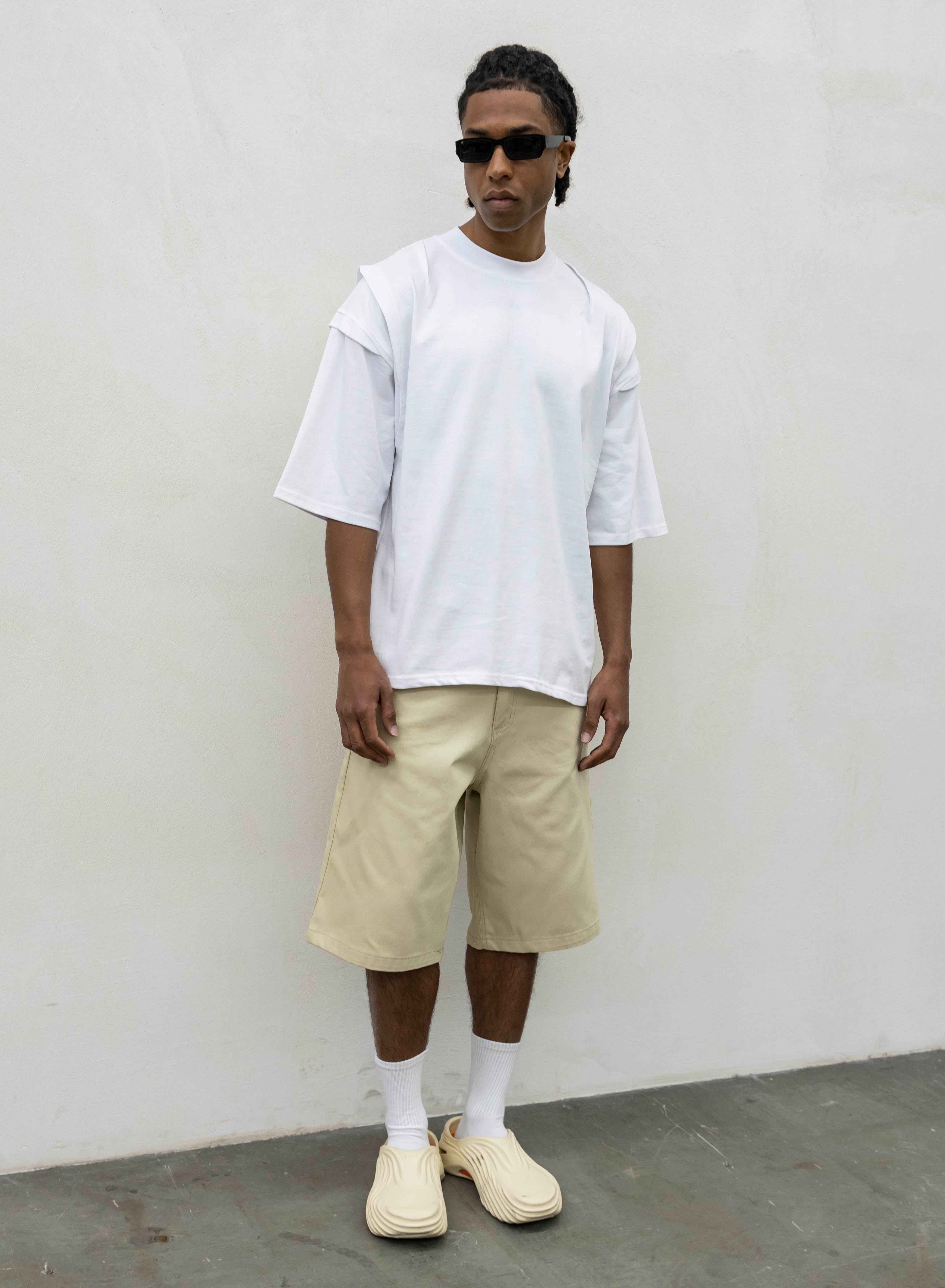 T-shirt alicante white present day
