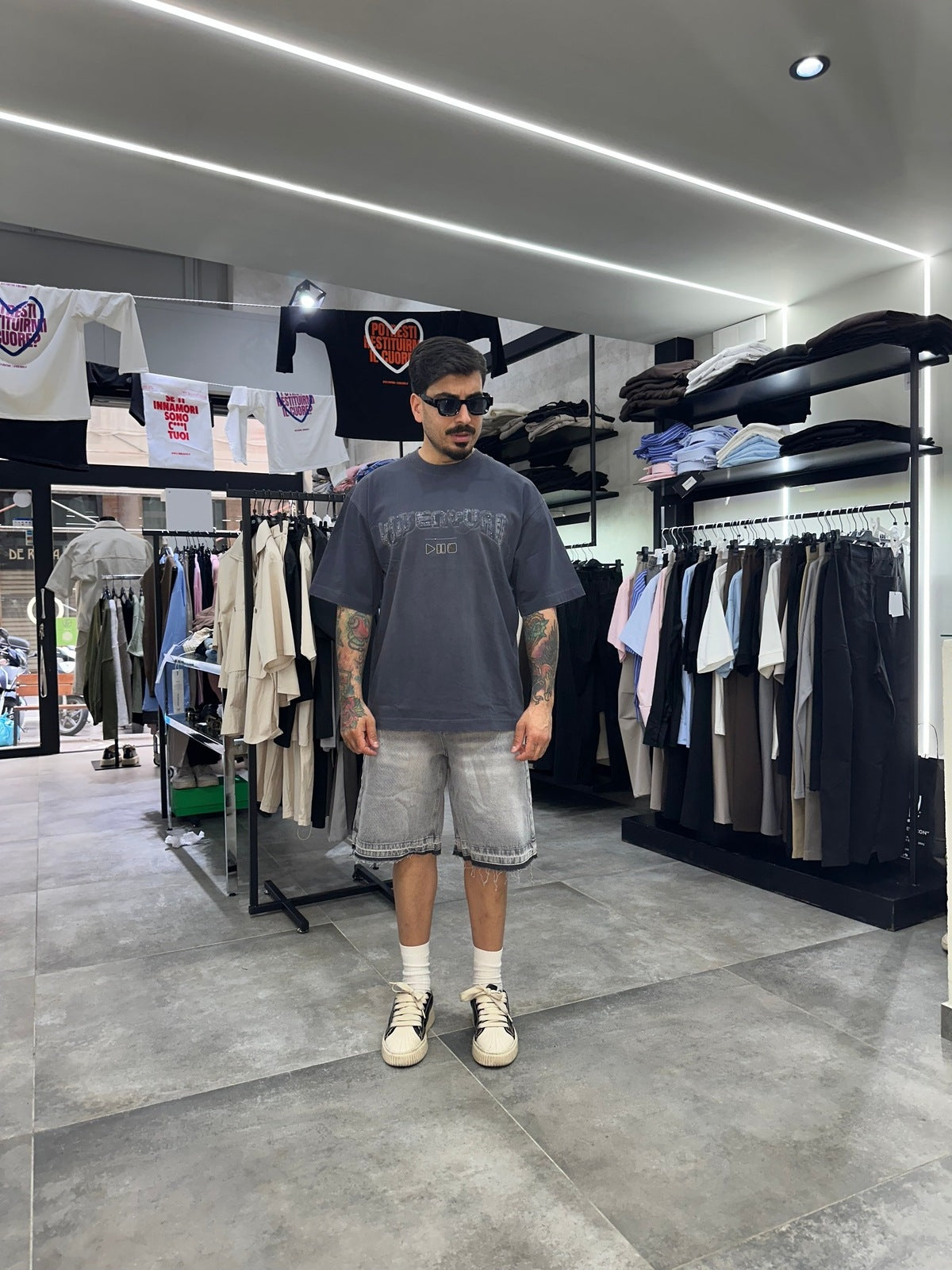 T-shirt play grey