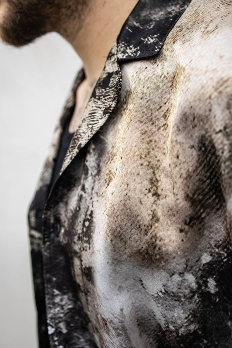 Camicia All over Presentday black