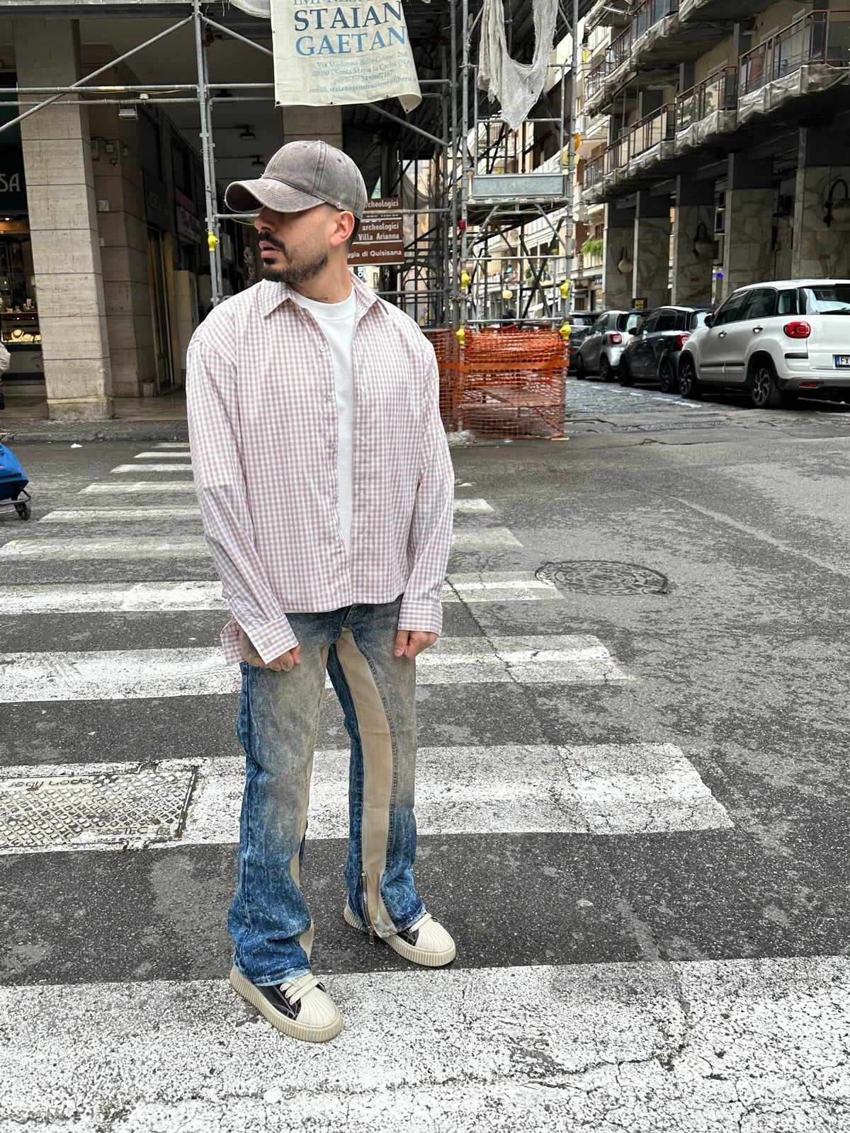 Camicia strive beige