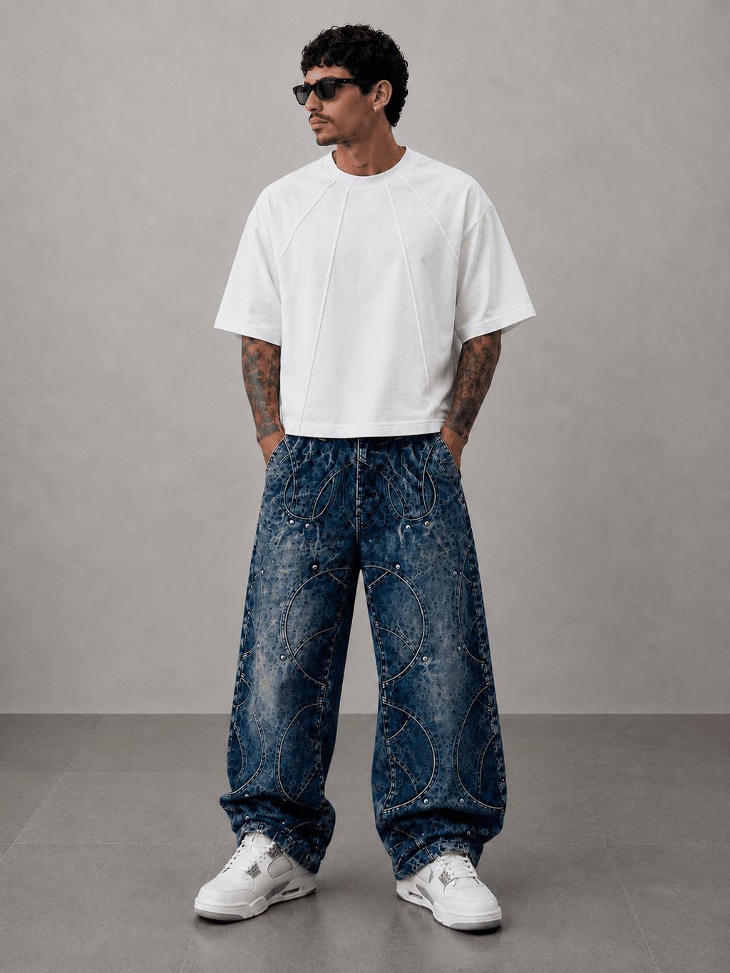 Baggy wash blue Arc passion