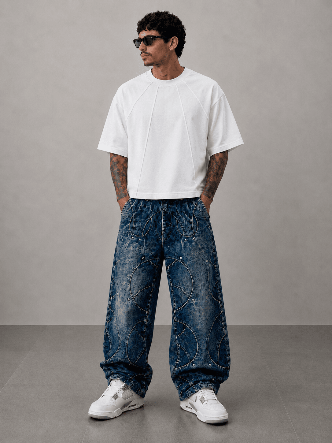 Baggy wash blue Arc passion
