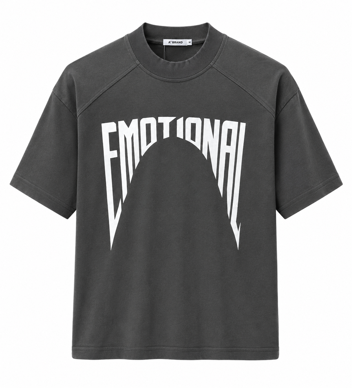 T-shirt emotional Grey