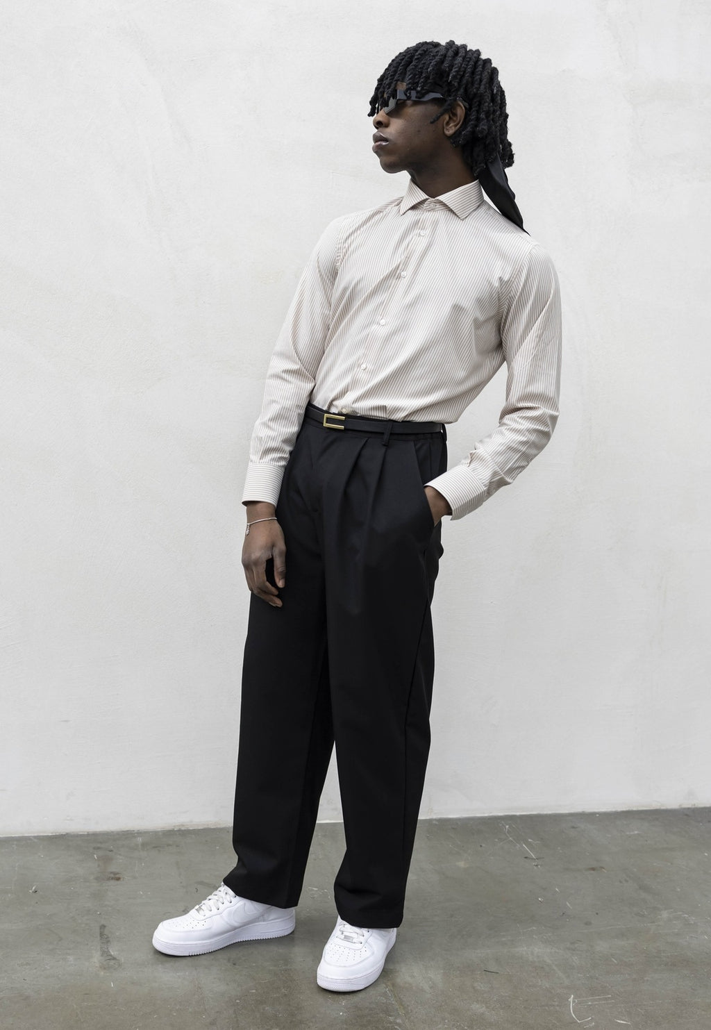 Pantaloni double pence black present day