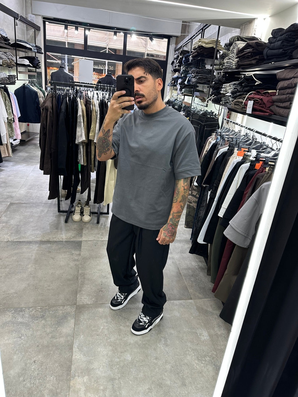Tee compact Grey Tokyo couture