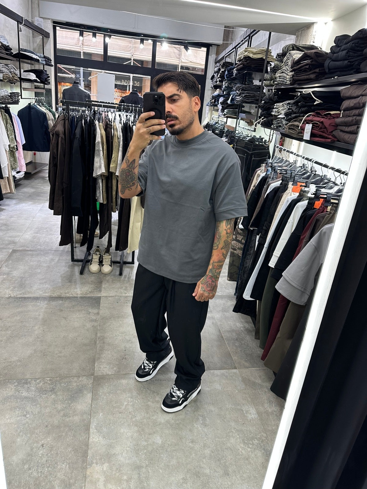 Tee compact Grey Tokyo couture