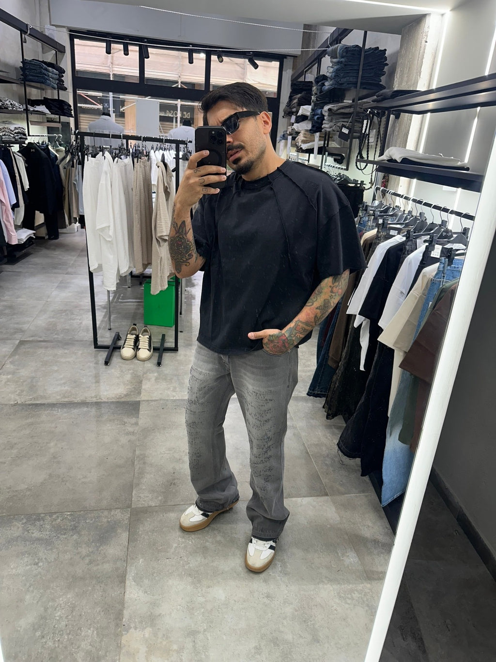 Denim Flare Grey Passion