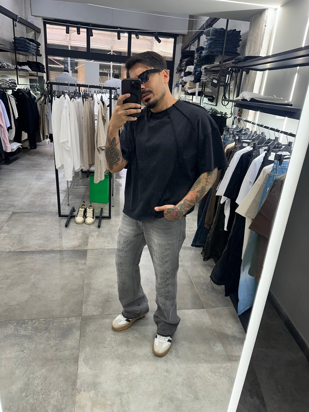 Denim Flare Grey Passion