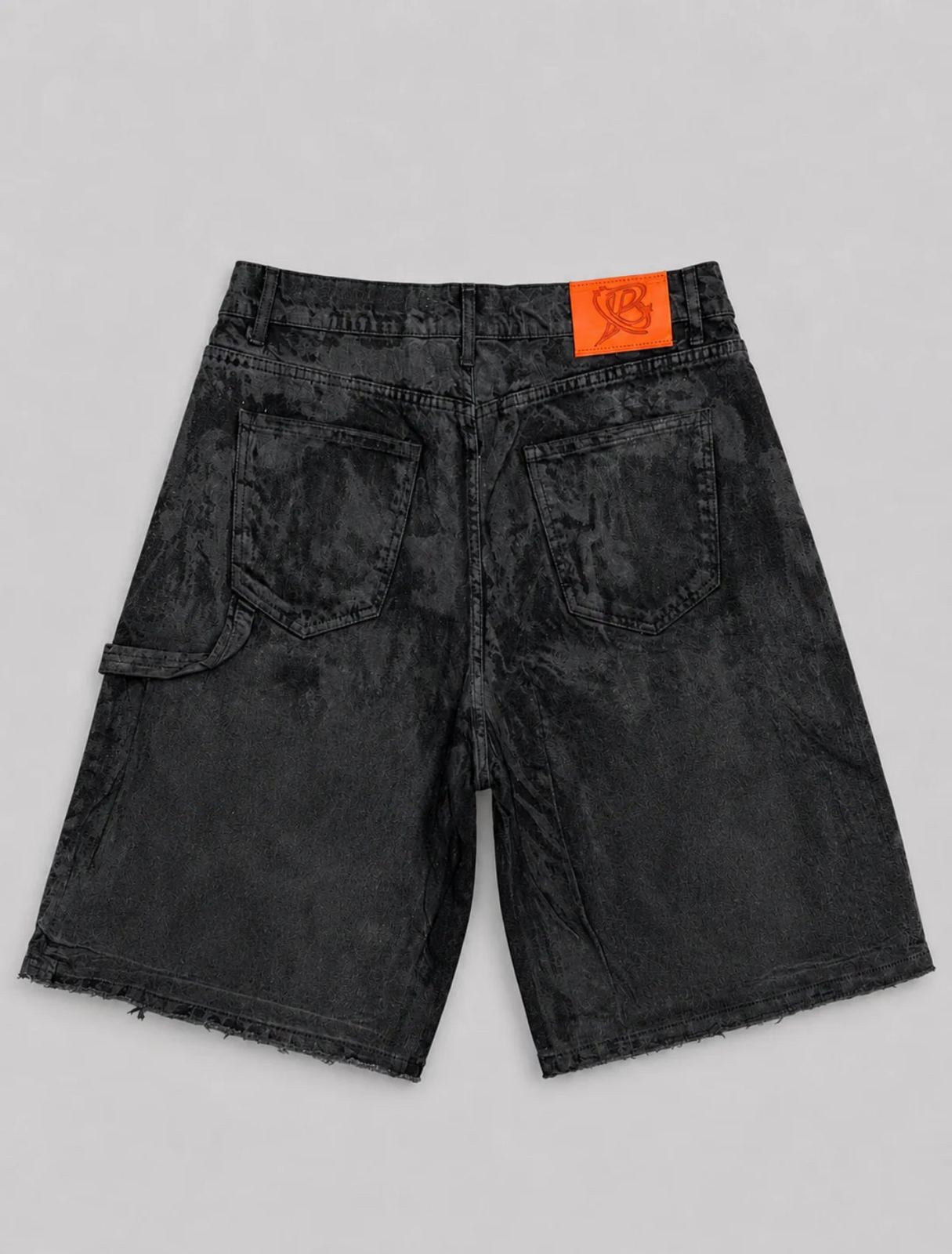 Short Diamond pearl black Present
