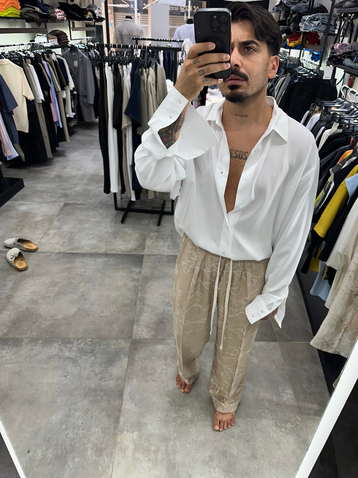 Pantaloni Mikonos panna All or Nothing