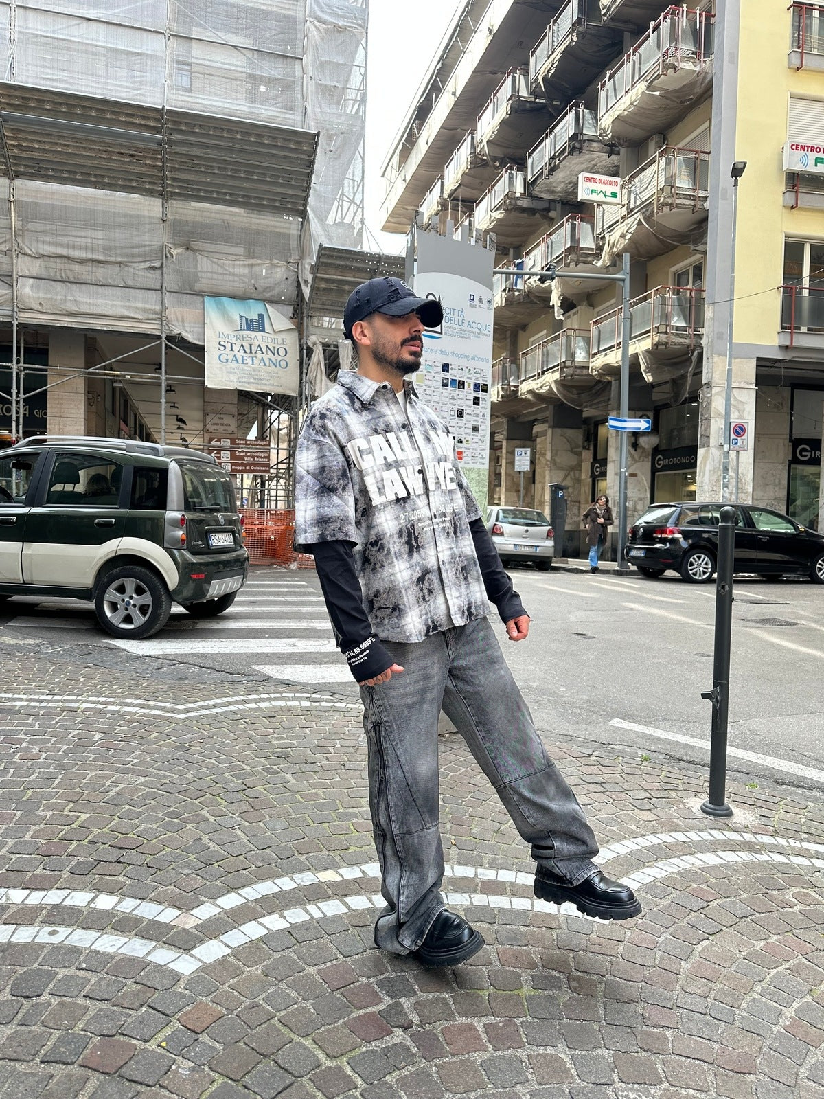 Camicia call double black