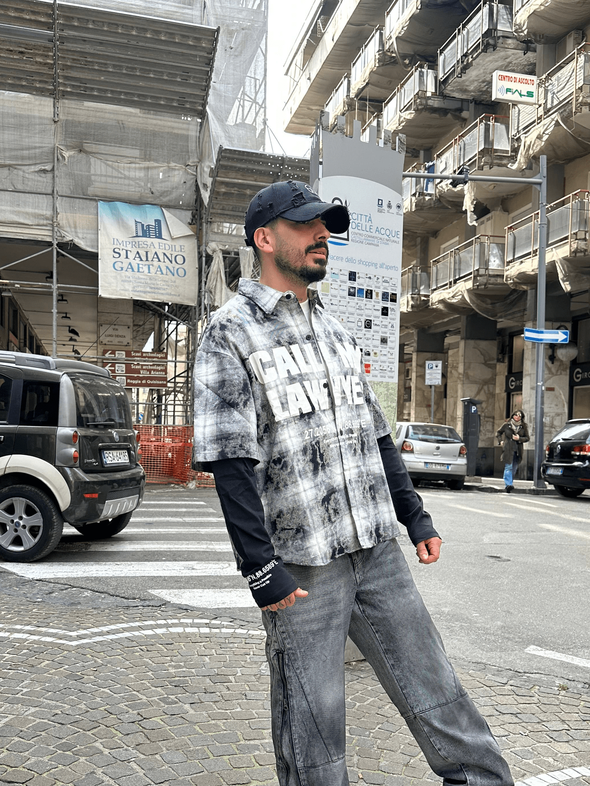 Camicia call double black