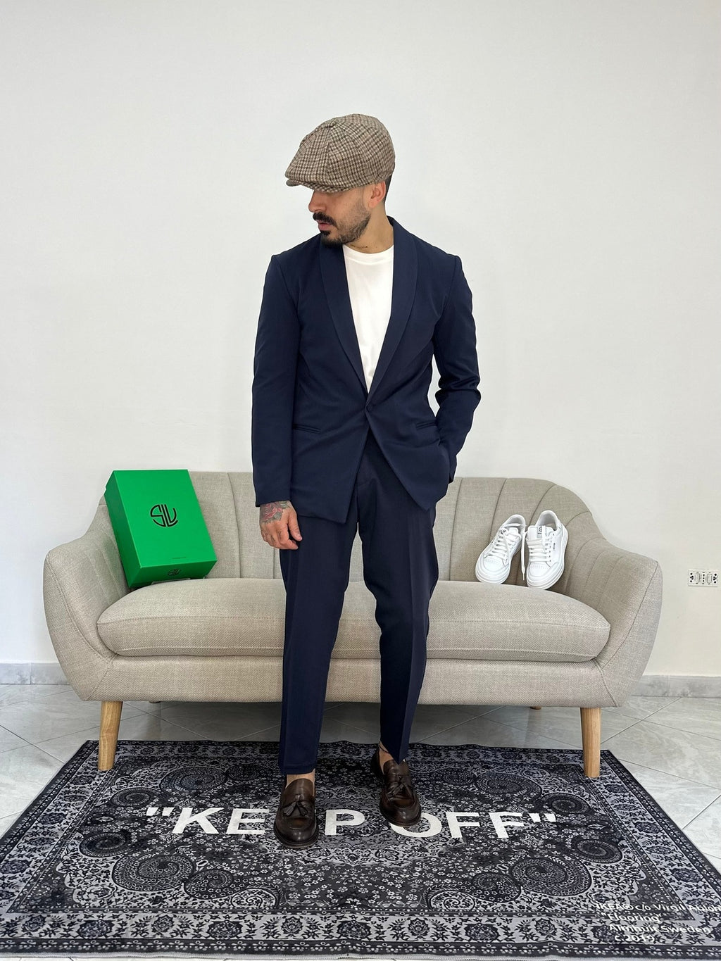 Abito monopetto blue Tokyo