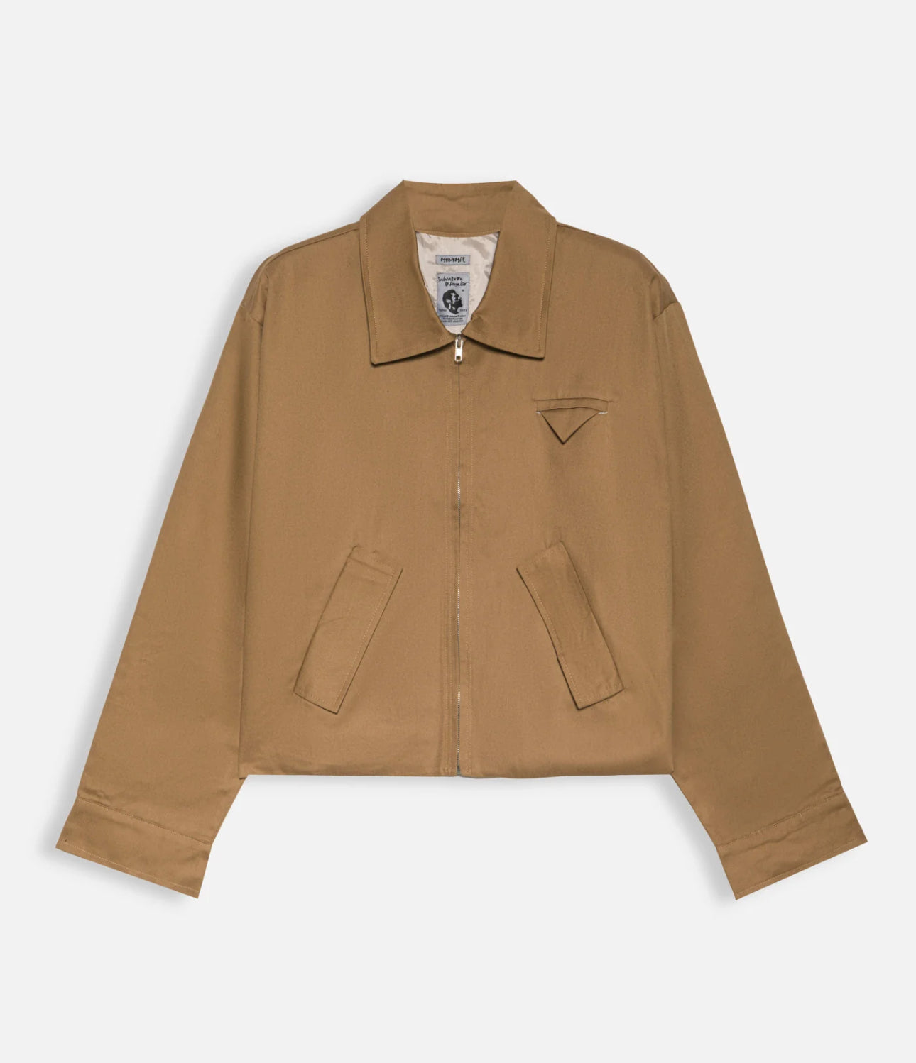 Coordinato bull pocket beige minimal