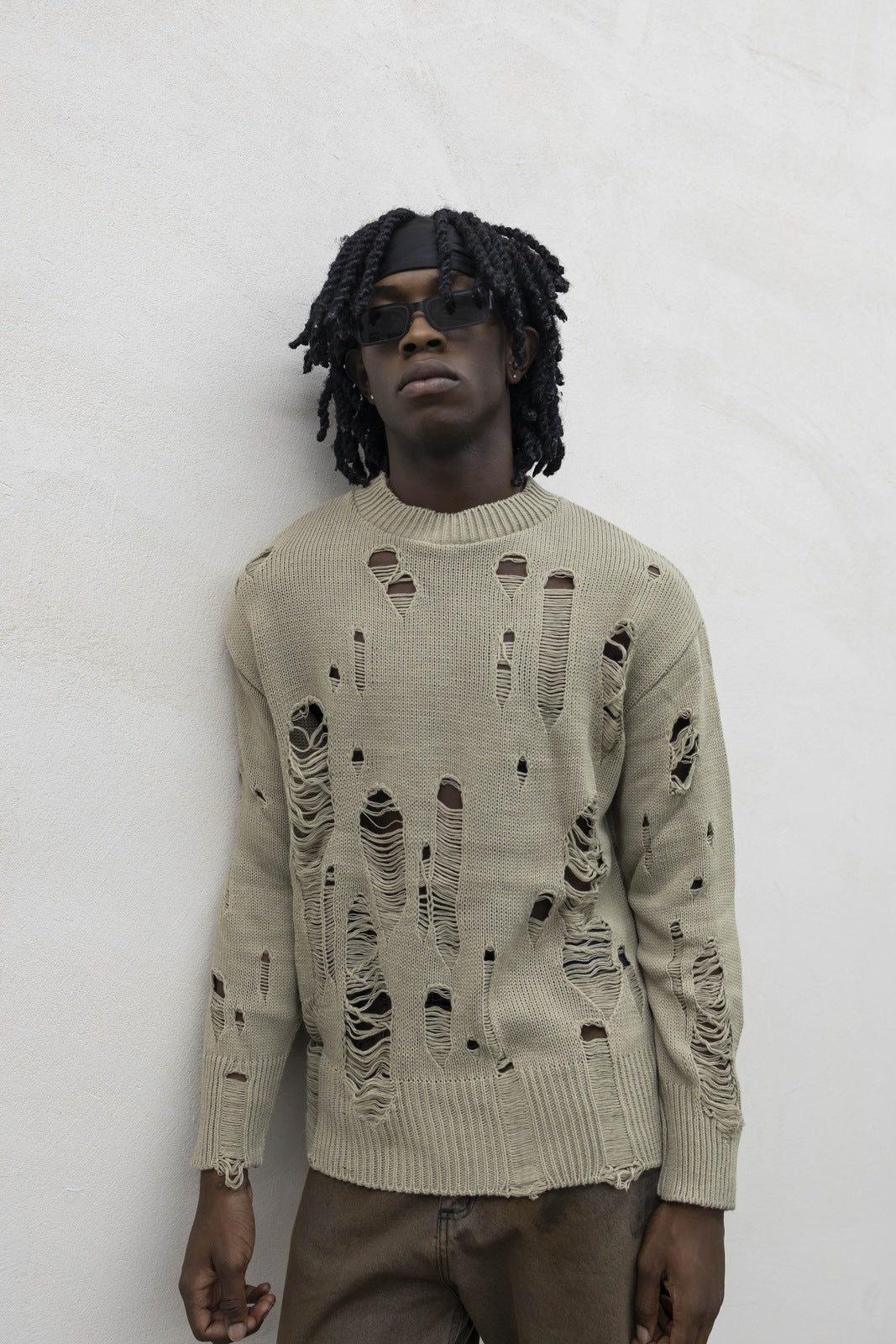 Maglioncino destroy beige tokyo