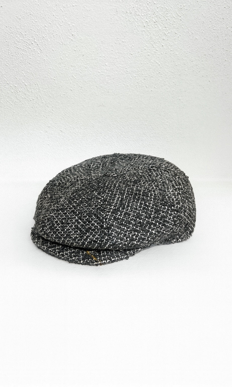 Coppola irlandese bouclè melange/bianco