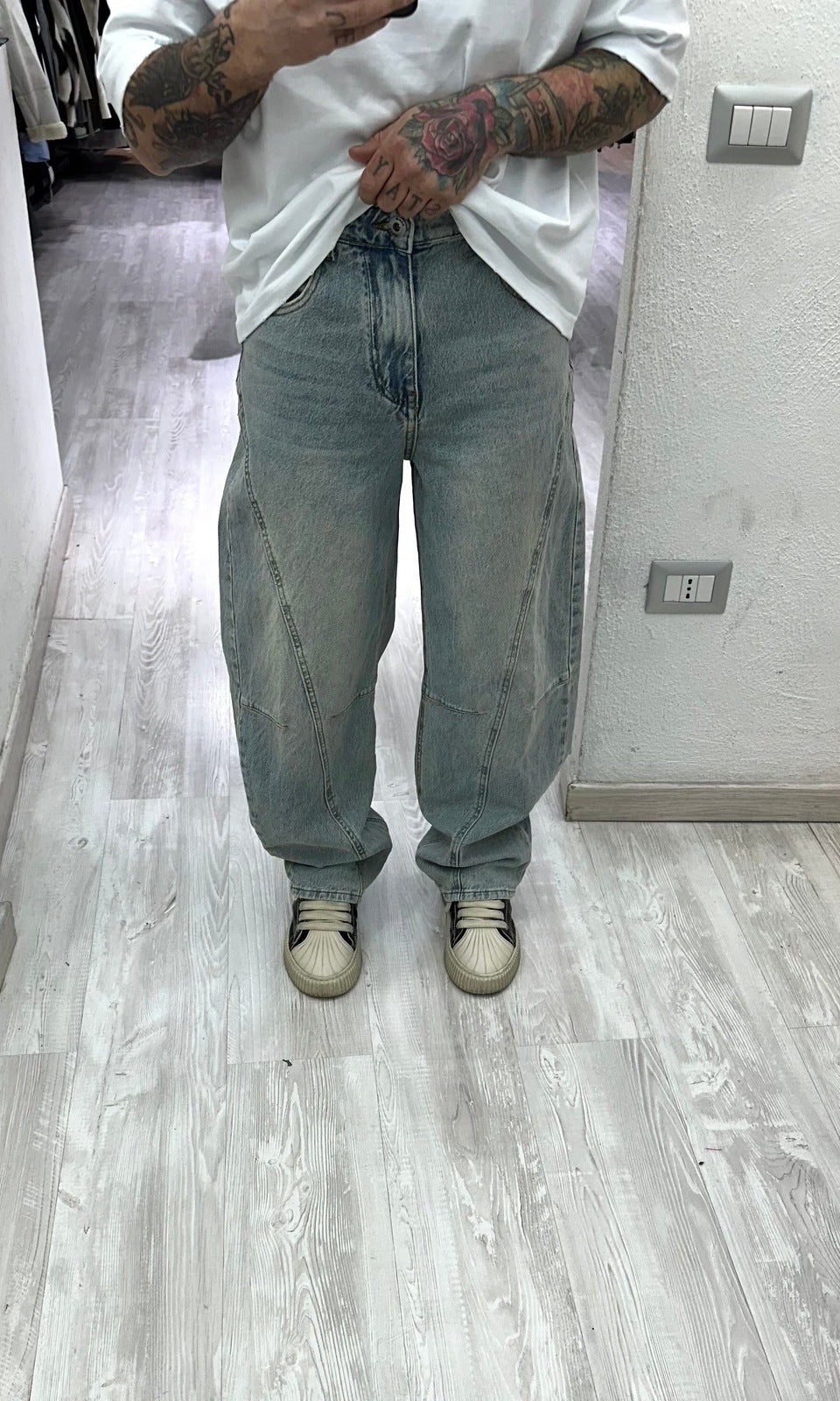 Denim baloon light blu