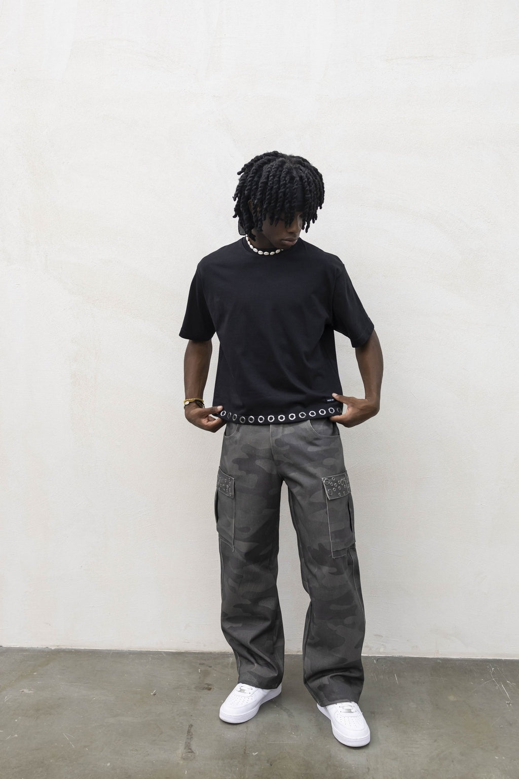 Cargo Camou Grey Present Day